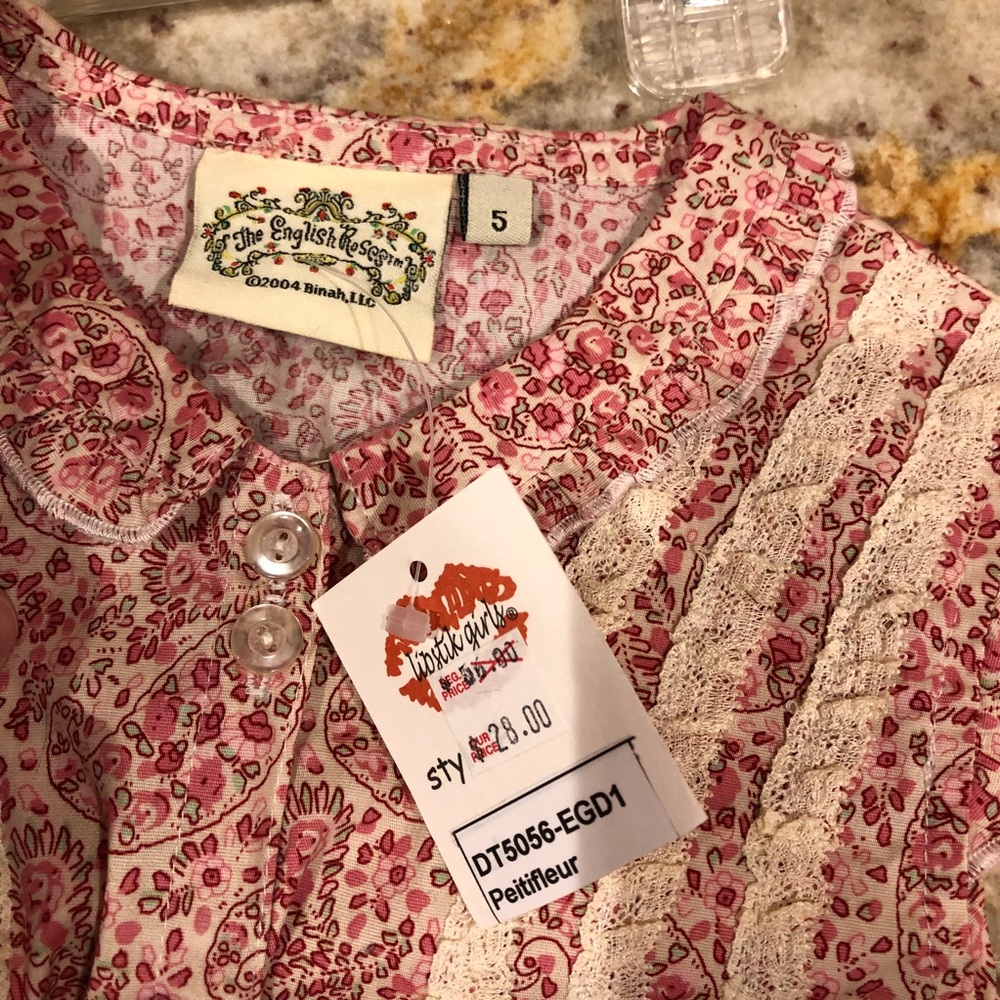 NWT English Roses Liberty Print Set - Picture 2 of 7
